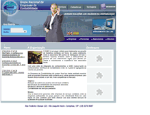 Tablet Screenshot of gnec.com.br